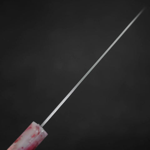 Santoku AUS-8 Poli Manche Océan Sakura 165mm-[Musashi]-[Couteaux de cuisine japonais]