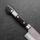Santoku Acier Suédois Inoxydable Poli Manche Occidental Noir 180mm-[Musashi]-[Couteaux de cuisine japonais]