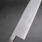Santoku Blue Steel #2 Damas Manche en Buffle et Ébène 165mm-[Musashi]-[Couteaux de cuisine japonais]