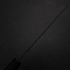 Santoku Blue Steel #2 Kurouchi Chokin Tigre-Bambou Manche en Buffle et Ébène 165mm-[Musashi]-[Couteaux de cuisine japonais]