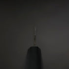 Santoku Blue Steel #2 Kurouchi Manche Urushi Bleu Sombre 165mm-[Musashi]-[Couteaux de cuisine japonais]