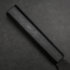 Santoku Blue Steel #2 Kurouchi Manche Urushi Bleu Sombre 165mm-[Musashi]-[Couteaux de cuisine japonais]