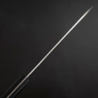 Santoku Blue Steel #2 Poli Manche Occidental Noir 165mm-[Musashi]-[Couteaux de cuisine japonais]