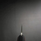Santoku Blue Super Revêtement Inox Poli Manche Occidental Rouge et Noir 165mm-[Musashi]-[Couteaux de cuisine japonais]
