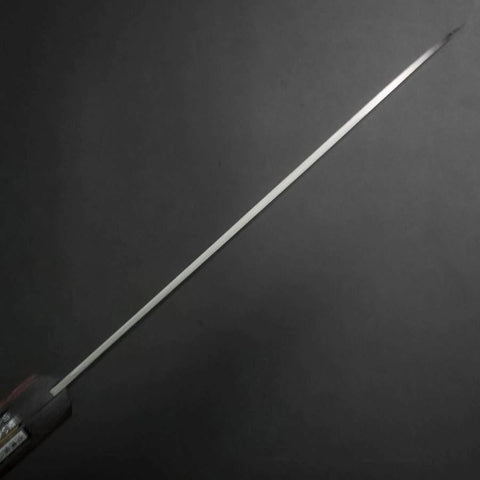 Santoku Blue Super Revêtement Inox Poli Manche Occidental Rouge et Noir 165mm-[Musashi]-[Couteaux de cuisine japonais]