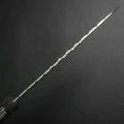 Santoku Blue Super Revêtement Inox Poli Manche Occidental Rouge et Noir 165mm-[Musashi]-[Couteaux de cuisine japonais]