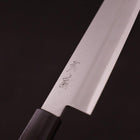 Santoku Blue Super Revêtement Inox Poli Manche en Bois de Rose 180mm-[Musashi]-[Couteaux de cuisine japonais]