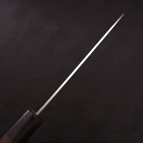 Santoku Blue Super Revêtement Inox Poli Manche en Bois de Rose 180mm-[Musashi]-[Couteaux de cuisine japonais]