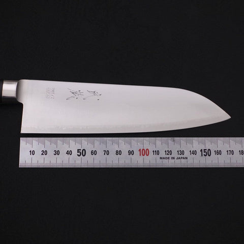 Santoku HAP-40 Poli Manche Occidental Noir 170mm-[Musashi]-[Couteaux de cuisine japonais]