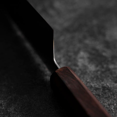 Santoku HAP-40 Poli Manche en Ébène 180mm-[Musashi]-[Couteaux de cuisine japonais]