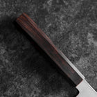 Santoku HAP-40 Poli Manche en Ébène 180mm-[Musashi]-[Couteaux de cuisine japonais]