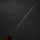 Santoku HAP40 Tsuchime Manche Urushi Rouge 180mm-[Musashi]-[Couteaux de cuisine japonais]