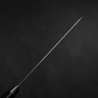 Santoku Molybdène Poli Manche Occidental Pourpre 180mm-[Musashi]-[Couteaux de cuisine japonais]