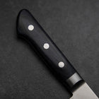Santoku Molybdène Poli Manche Occidental Pourpre 180mm-[Musashi]-[Couteaux de cuisine japonais]