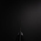 Santoku Molybdène Poli Noir Manche Occidental 175mm-[Musashi]-[Couteaux de cuisine japonais]