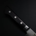 Santoku Molybdène Poli Noir Manche Occidental 175mm-[Musashi]-[Couteaux de cuisine japonais]