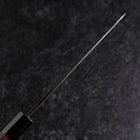 Santoku Revêtement inox Blue Steel #2 Kurouchi Manche Urushi Pourpre 165mm-[Musashi]-[Couteaux de cuisine japonais]