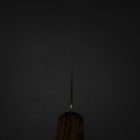 Santoku SG-2 Damas Manche en Ébène Or Occidental 180mm-[Musashi]-[Couteaux de cuisine japonais]