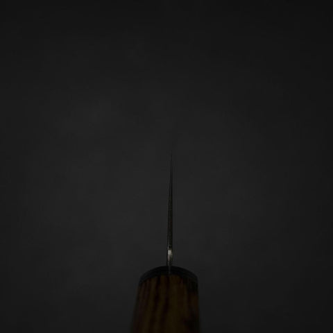 Santoku SG-2 Damas Manche en Ébène Or Occidental 180mm-[Musashi]-[Couteaux de cuisine japonais]