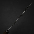 Santoku SG-2 Damas Manche en Ébène Or Occidental 180mm-[Musashi]-[Couteaux de cuisine japonais]