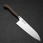 Santoku SG-2 Damas Manche en Ébène Or Occidental 180mm-[Musashi]-[Couteaux de cuisine japonais]