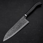 Santoku SG-2 Kurozome Damas Manche en Ébène 180mm-[Musashi]-[Couteaux de cuisine japonais]