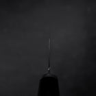 Santoku SG-2 Kurozome Damas Manche en Ébène 180mm-[Musashi]-[Couteaux de cuisine japonais]