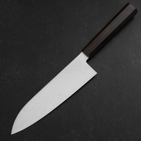 Santoku SG-2 Nickel Damas Manche en Ébène 180mm-[Musashi]-[Couteaux de cuisine japonais]
