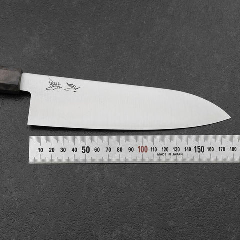 Santoku SG-2 Poli Manche en Érable 180mm-[Musashi]-[Couteaux de cuisine japonais]