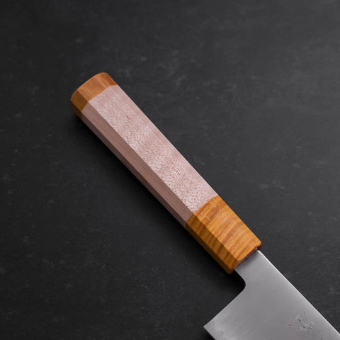 Santoku SG-2 Poli Manche en Érable Jaune 180mm-[Musashi]-[Couteaux de cuisine japonais]