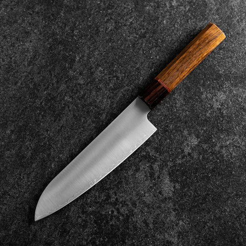 Santoku SG-2 Poli Manche en Ovangkol 180mm-[Musashi]-[Couteaux de cuisine japonais]