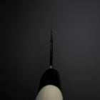 Santoku SK Steel Kurouchi Kurigata Manche en Magnolia 165mm-[Musashi]-[Couteaux de cuisine japonais]