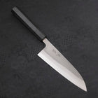 Santoku SKD11 Nashiji Manche en Ébène 165mm-[Musashi]-[Couteaux de cuisine japonais]