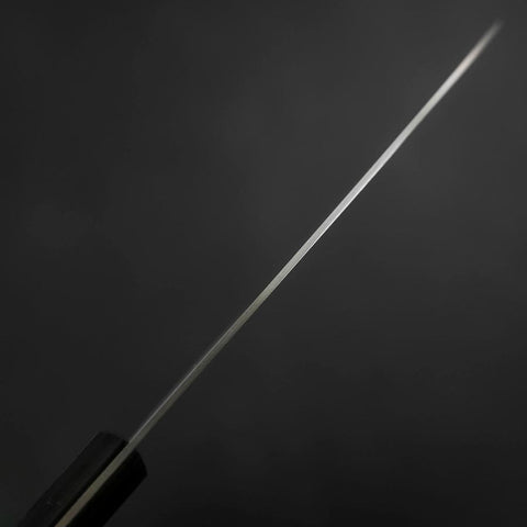 Santoku SKD12 Poli Manche Occidental Noir 140mm-[Musashi]-[Couteaux de cuisine japonais]