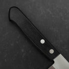 Santoku SKD12 Poli Manche Occidental Noir 140mm-[Musashi]-[Couteaux de cuisine japonais]