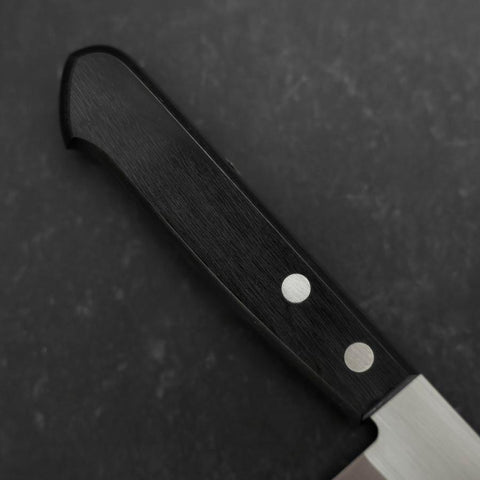 Santoku SKD12 Poli Manche Occidental Noir 140mm-[Musashi]-[Couteaux de cuisine japonais]
