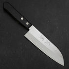 Santoku SKD12 Poli Manche Occidental Noir 140mm-[Musashi]-[Couteaux de cuisine japonais]