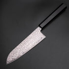 Santoku SLD Damas Noir Manche en Ébène 170mm-[Musashi]-[Couteaux de cuisine japonais]
