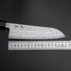 Santoku SLD Damas Noir Manche en Ébène 170mm-[Musashi]-[Couteaux de cuisine japonais]