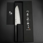 Santoku SLD Damas Noir Manche en Ébène 170mm-[Musashi]-[Couteaux de cuisine japonais]