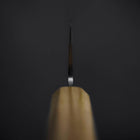 Santoku SLD Damas coloré Tsuchime au Nickel Manche en Olivier 170mm Édition limitée-[Musashi]-[Couteaux de cuisine japonais]