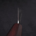 Santoku SLD Nashiji Washi Manche Urushi Pourpre 165mm-[Musashi]-[Couteaux de cuisine japonais]
