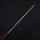 Santoku SLD Nashiji Washi Manche Urushi Pourpre 165mm-[Musashi]-[Couteaux de cuisine japonais]