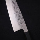 Santoku SLD Nashiji Washi Manche en Buffle et Ébène 165mm-[Musashi]-[Couteaux de cuisine japonais]