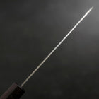 Santoku SLD Nashiji Washi Manche en Cerisier et Doubles Embouts en Bois de Rose 165mm-[Musashi]-[Couteaux de cuisine japonais]