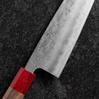 Santoku SLD Nashiji Washi Manche en Noyer 165mm-[Musashi]-[Couteaux de cuisine japonais]