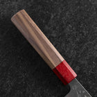 Santoku SLD Nashiji Washi Manche en Noyer 165mm-[Musashi]-[Couteaux de cuisine japonais]