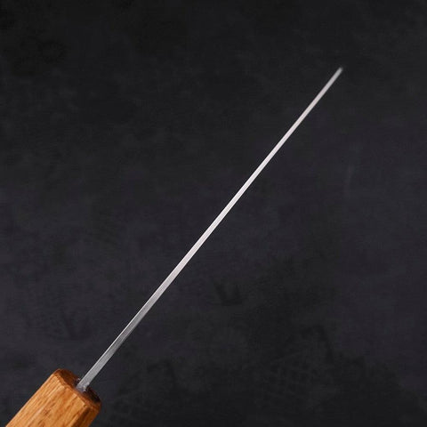 Santoku SLD Wave Nickel Damascus Yaki Urushi Handle 165mm (6.5”)-[Musashi]-[Japanese-Kitchen-Knives]