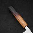Santoku SLD Wave Nickel Damascus Yaki Urushi Handle 165mm (6.5”)-[Musashi]-[Japanese-Kitchen-Knives]