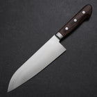 Santoku SLD Poli Manche en Acajou Occidental 165mm-[Musashi]-[Couteaux de cuisine japonais]
